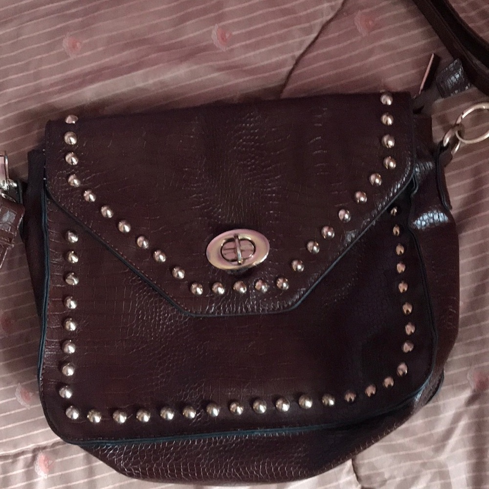 Studded purse